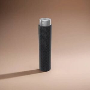 Étui de Parfum Rechargeable Noir et Gris