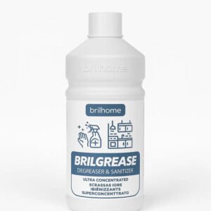 BRILGREASE - DÉGRAISSANT ET ASSAINISSANT SUPER-CONCENTRE MULTI-SURFACES