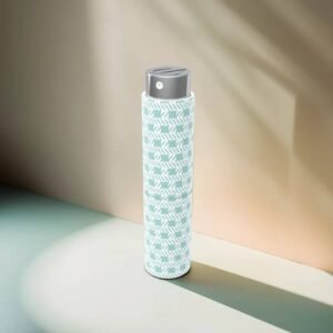 ÉTUI À PARFUM CHOGAN RECHARGEABLE TURQUOISE ET BLANC